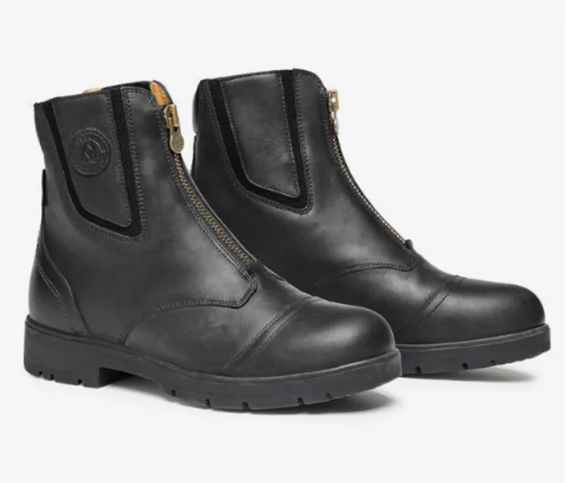 Mountain Horse Wild River Zip Paddock Boots in Black